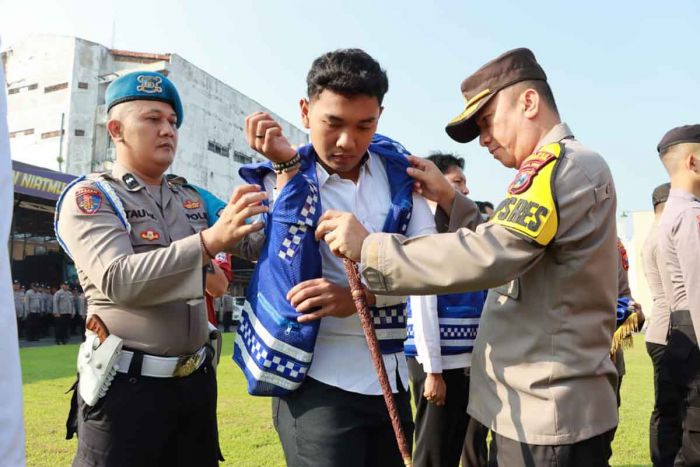 Gelar Apel Polisi RW, Kapolres Mojokerto Kota Terjunkan 389 Personel di 86 Desa dan 18 Kelurahan