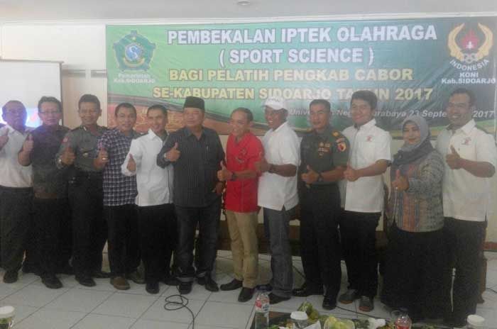 Cetak Atlet Unggul, KONI Sidoarjo Bekali Pelatih Soal Sport Science