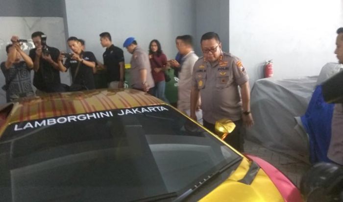 Tambah 5, Kini Ada 14 Supercar yang Diamankan Polda Jatim