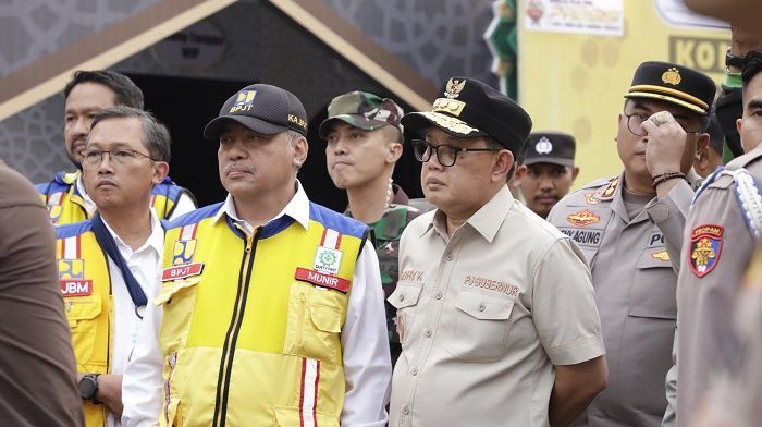 Terminal Purabaya Ditinjau Kapolri, Panglima TNI dan Menhub, Pj Gubernur Jatim: Semuanya Siap