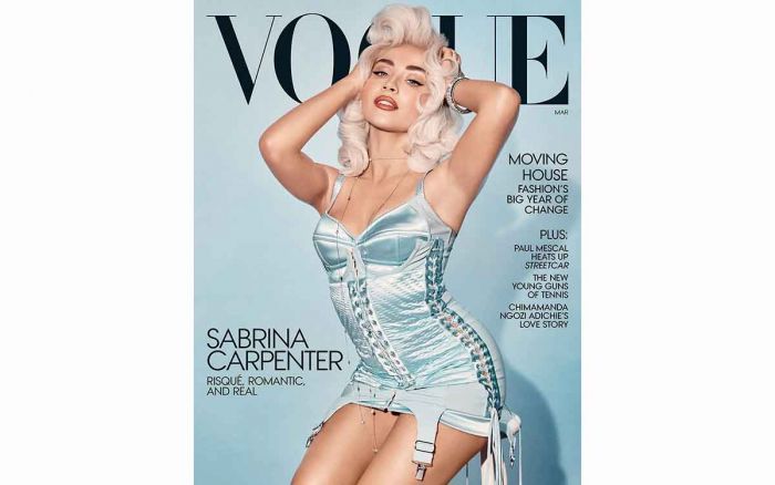 Sabrina Carpenter Tampil Rupawan di Sampul Majalah Vogue Edisi Maret 2025 Sabrina Carpenter Tampil Rupawan di Sampul Majalah Vogue Edisi Maret 2025