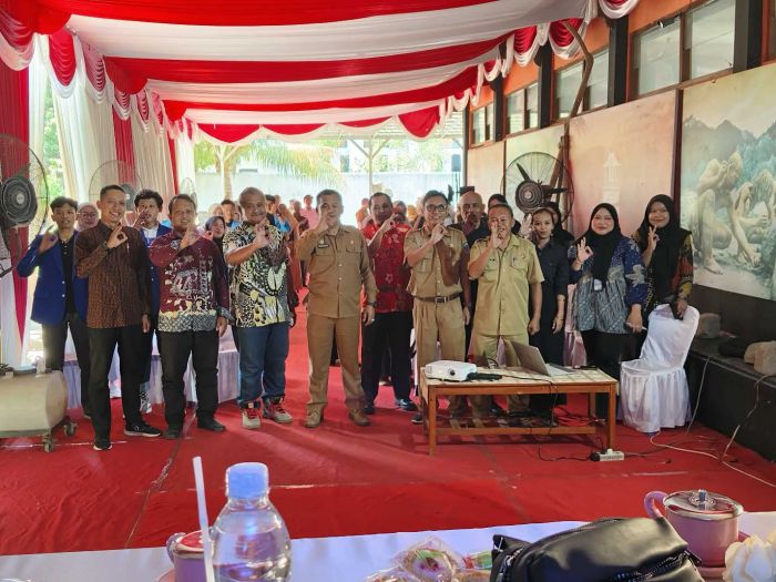 Disporabudpar Nganjuk Gelar Kajian Benda dan Sejarah Museum Anjuk Ladang: Upaya Naik ke Tipe A