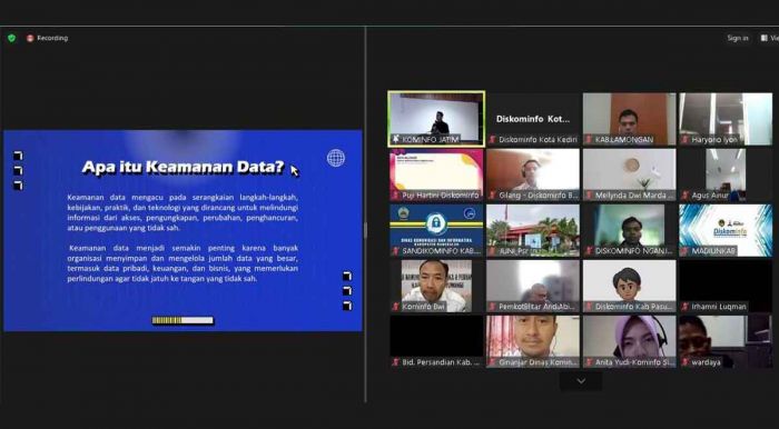 Antisipasi Cyber Hack, Pemkot Kediri Hadiri Literasi Keamanan Digital Diskominfo Jatim Antisipasi Cyber Hack, Pemkot Kediri Hadiri Literasi Keamanan Digital Diskominfo Jatim