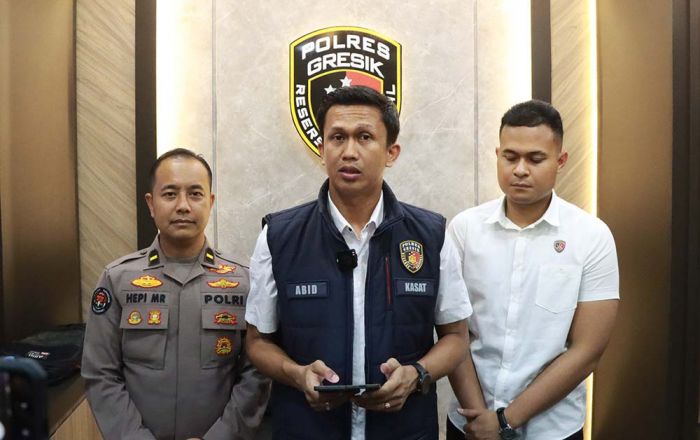 Polres Gresik Tetapkan 1 Tersangka Dalam Penambangan Galian C Ilegal di Desa Sukorejo