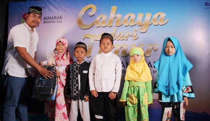 ​Minarak Brantas Gas Beri Santunan Anak Yatim dan Duafa di Kalidawir Sidoarjo