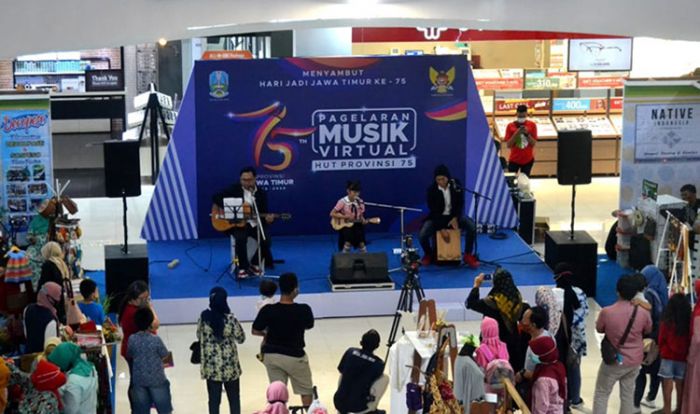 Peringati Hari Jadi ke-75 Provinsi Jawa Timur, Pemkot Kediri Gelar Musik Virtual Peringati Hari Jadi ke-75 Provinsi Jawa Timur, Pemkot Kediri Gelar Musik Virtual