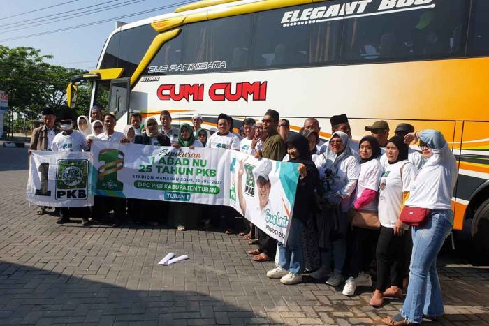 Kirim Hampir 1.000 Kader di Acara HUT Ke-25 di Solo, PKB Tuban Optimis 20 Kursi Pileg Kirim Hampir 1.000 Kader di Acara HUT Ke-25 di Solo, PKB Tuban Optimis 20 Kursi Pileg