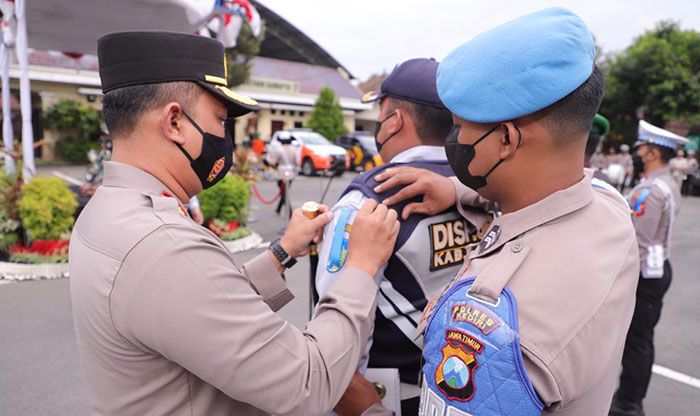 Tekan Angka Laka Lantas, Polres Kediri Gelar Operasi Zebra Semeru 2022