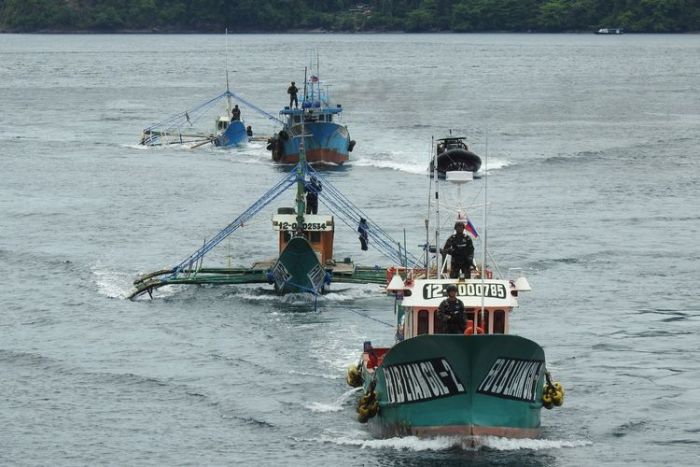 Diduga Jaring Ikan di ZEE Indonesia, KKP Tangkap 5 Kapal Ikan Filipina dan 1 dari Vietnam