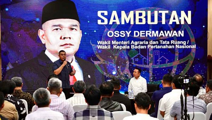 Kunjungan ke Gresik, Wamen ATR/BPN Imbau Pengelolaan Pertanahan Secara Adil Kunjungan ke Gresik, Wamen ATR/BPN Imbau Pengelolaan Pertanahan Secara Adil