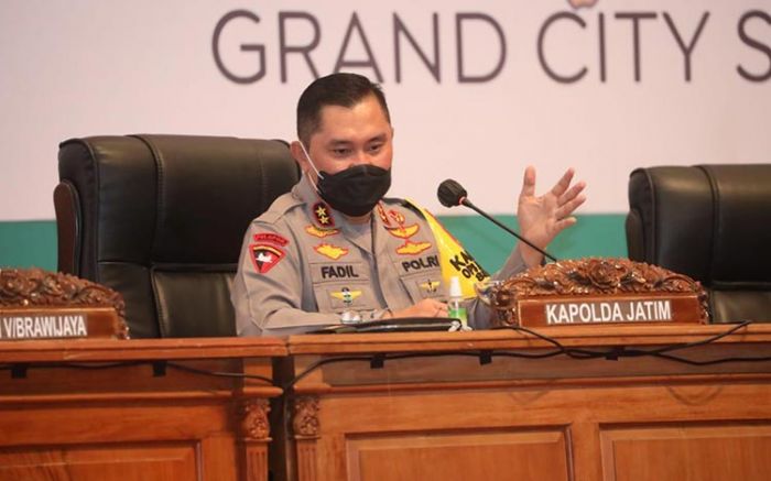  Kapolda Bersama Forkopimda Provinsi Gelar Rakor Ketertiban dan Keamanan Pilkada di Jatim 