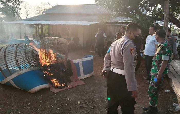 Polisi Gerebek Arena Judi Sabung Ayam di Panceng Polisi Gerebek Arena Judi Sabung Ayam di Panceng