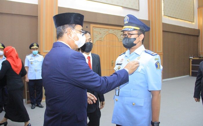 Ambil Sumpah Tiga Pejabat Fungsional, Kakanwil Kemenkumham Jatim Pesan ini Ambil Sumpah Tiga Pejabat Fungsional, Kakanwil Kemenkumham Jatim Pesan ini