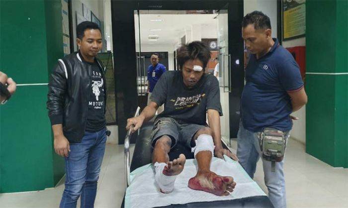 Resmob Polres Tuban Tembak DPO Curanmor Lintas Kabupaten Resmob Polres Tuban Tembak DPO Curanmor Lintas Kabupaten