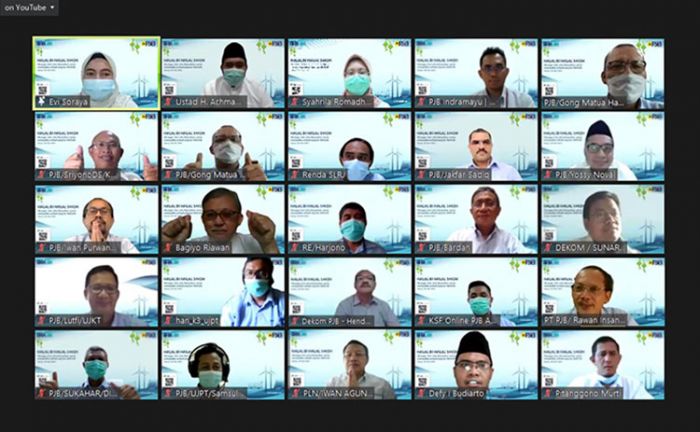 Pascalibur Lebaran, PJB Gelar Halalbihalal Virtual Bersama 800 Karyawan