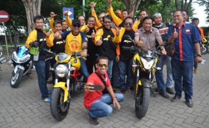 Club Motor Ikut Ramaikan Anniversary Taft Nusantara Joko Samudro
