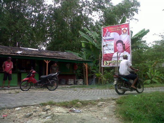 Hari Tenang, APK di Bojonegoro Masih Menjamur