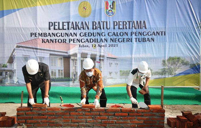 Sesuaikan Standarisasi Peradilan Modern, Pembangunan Gedung Baru PN Tuban Telan APBD Rp15 Miliar Sesuaikan Standarisasi Peradilan Modern, Pembangunan Gedung Baru PN Tuban Telan APBD Rp15 Miliar