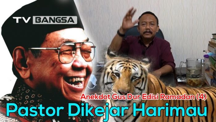Anekdot Gus Dur Edisi Ramadan (4), Pastor Dikejar Harimau Anekdot Gus Dur Edisi Ramadan (4), Pastor Dikejar Harimau