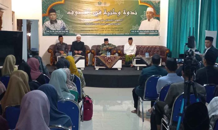 Universitas KH Abdul Chalim Mojokerto Undang Said Aqil di Seminar Nasional Tasawuf Universitas KH Abdul Chalim Mojokerto Undang Said Aqil di Seminar Nasional Tasawuf