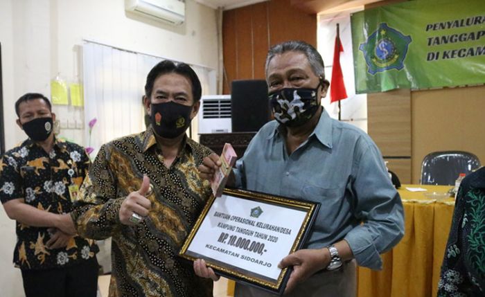 Gugas Covid-19 Dorong Seluruh Desa di Sidoarjo Dirikan Kampung Tangguh Gugas Covid-19 Dorong Seluruh Desa di Sidoarjo Dirikan Kampung Tangguh