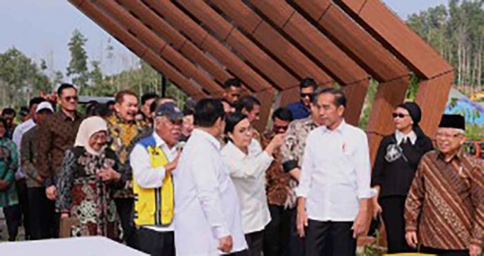 Menteri AHY Turut Tinjau Embung MBH dan Sumbu Kebangsaan di IKN Menteri AHY Turut Tinjau Embung MBH dan Sumbu Kebangsaan di IKN