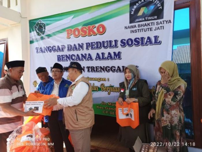 Peringati HSN, ISNU Jatim Bantu Korban Bencana Banjir Trenggalek Peringati HSN, ISNU Jatim Bantu Korban Bencana Banjir Trenggalek