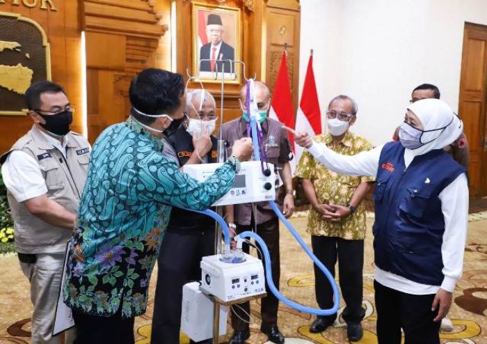 Melawan Covid-19, Jatim dapat Bantuan Ventilator HFNC dari LIPI