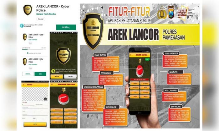 Tingkatkan Pelayanan Publik, Polres Pamekasan Luncurkan Aplikasi 