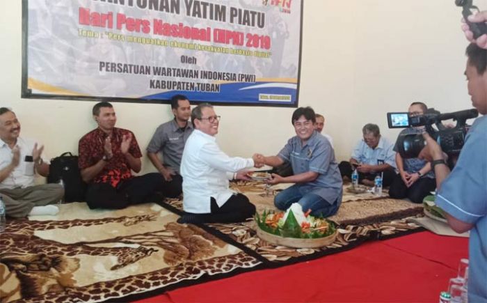 Hadiri Tasyakuran HPN PWI Tuban, Ini Pesan Wabup untuk Pers