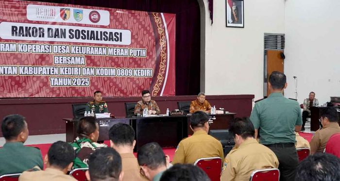 Pemkab Kediri Percepat Pembangunan Gerai Koperasi Merah Putih di 390 Desa dan Kelurahan