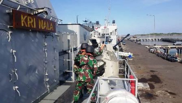 Satkor Koarmada II Latihan Perang Pertahanan Udara Satkor Koarmada II Latihan Perang Pertahanan Udara