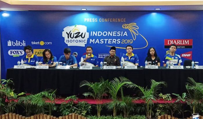 YUZU Indonesia Masters 2019 Digelar di Malang, Pasangan Fajri dan Della-Rizki Turun YUZU Indonesia Masters 2019 Digelar di Malang, Pasangan Fajri dan Della-Rizki Turun
