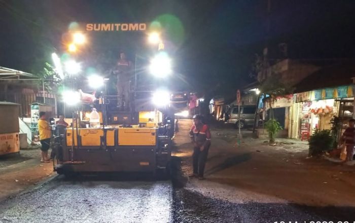 Medan dan Anomali Cuaca Jadi Kendala Pengerjaan Jalan Kabupaten Pasuruan