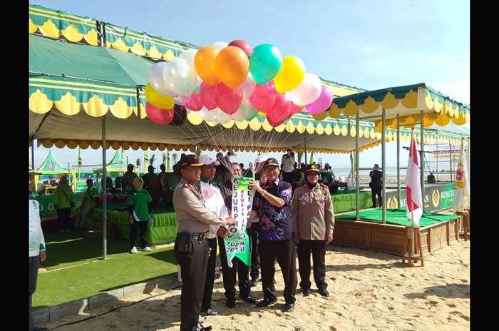 ​KONI Tuban Targetkan Juara Kejurda Voli Pantai Jatim