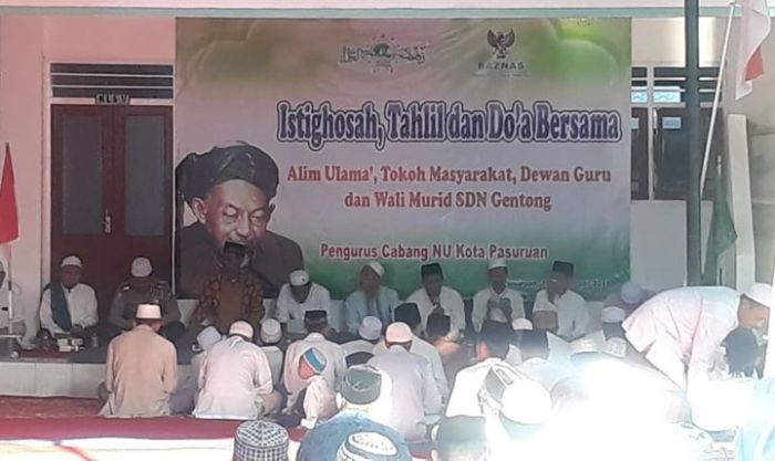 PCNU Kota Pasuruan Gelar Doa Bersama Untuk Korban Ambruknya SDN Gentong PCNU Kota Pasuruan Gelar Doa Bersama Untuk Korban Ambruknya SDN Gentong