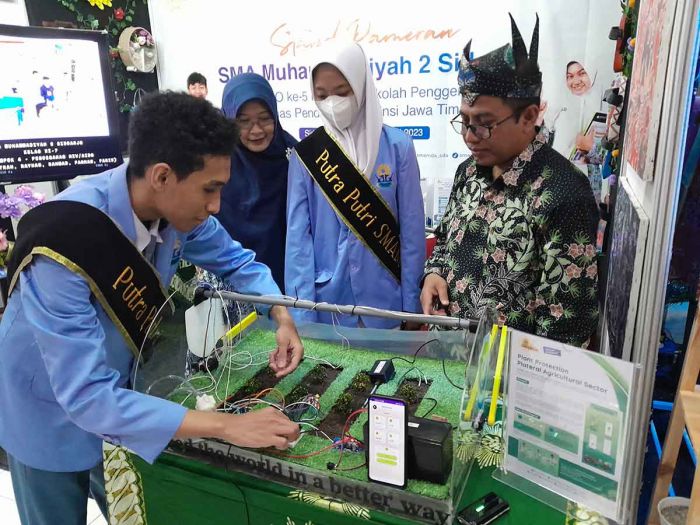 Siswa Smamda Sidoarjo Ciptakan Aplikasi Minimalisir Resiko Gagal Panen Siswa Smamda Sidoarjo Ciptakan Aplikasi Minimalisir Resiko Gagal Panen