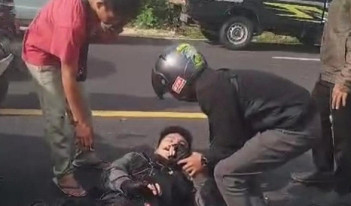 Pengendara Moge Terlibat Laka di Bangkalan Pengendara Moge Terlibat Laka di Bangkalan