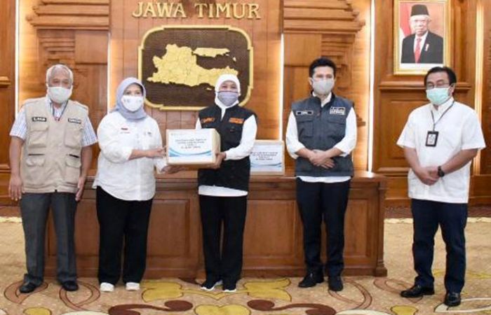 Tekan Covid-19, Pemprov Terima Bantuan 100.000 Tablet Avigan dari Kementerian BUMN