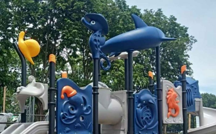 Alun-Alun Kota Probolinggo Jadi Objek Wisata Permainan Anak