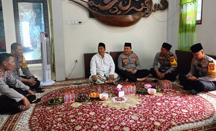 Jelang Pemilu, Kapolres Gresik Sowan Ketua PCNU