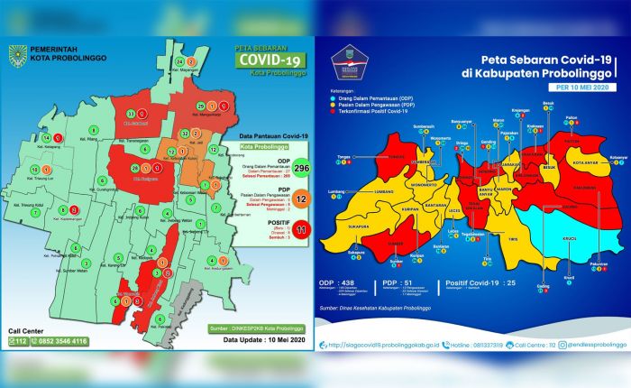 Pasien Covid-19 di Probolinggo Terus Bertambah: Kabupaten Capai 24 Orang, Kota 11 Orang