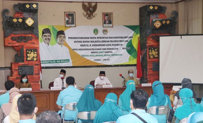 Kunjungi RSUD dr. R. Soedarsono, Gus Ipul Harap Tenaga Kontrak dan THL Murah Senyum dan Ramah Kunjungi RSUD dr. R. Soedarsono, Gus Ipul Harap Tenaga Kontrak dan THL Murah Senyum dan Ramah
