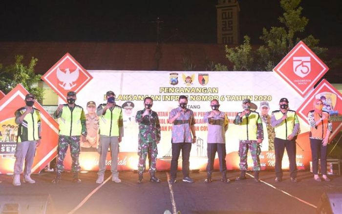 Canangkan Inpres Nomor 6/2020, Wali Kota Kediri Harapkan Masyarakat Semakin Disiplin Protkes