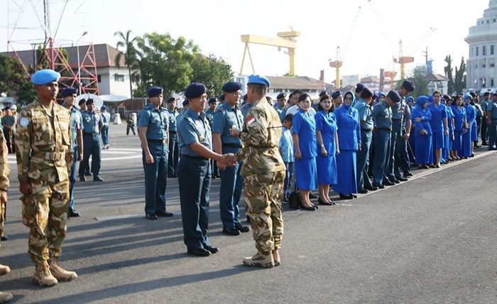 Koarmada II Lepas Satgas Maritim TNI Konga XXVIII-K/UNIFIL ke Lebanon Koarmada II Lepas Satgas Maritim TNI Konga XXVIII-K/UNIFIL ke Lebanon
