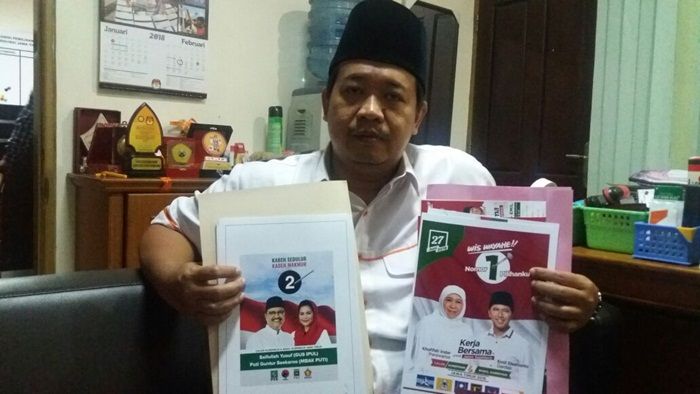 KPU Resmi Tetapkan APK dan BK Cagub - Cawagub Jatim 2018 KPU Resmi Tetapkan APK dan BK Cagub - Cawagub Jatim 2018