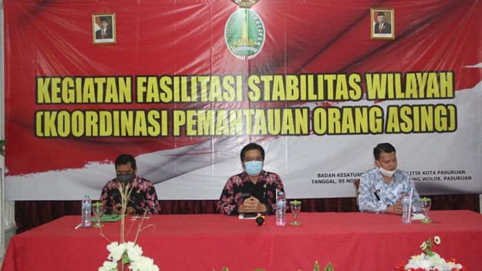 Pantau Orang Asing, Bakesbangpol Kota Pasuruan Gelar Fasilitasi Stabilitas Wilayah 