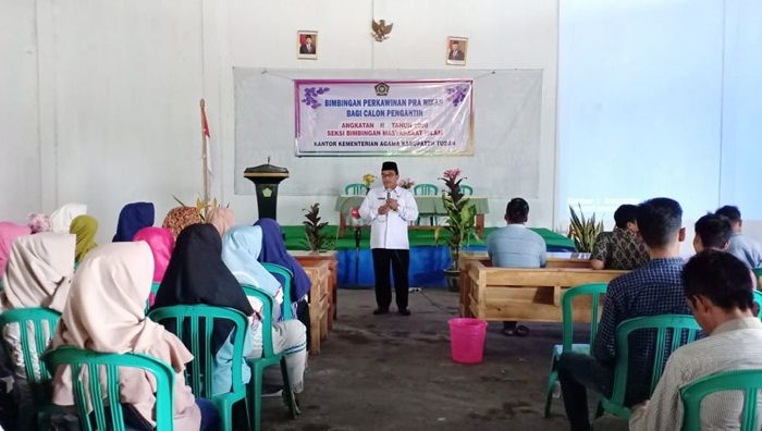 Perdana, Kemenag Tuban Mulai Bimbing 25 Pasang Calon Pengantin