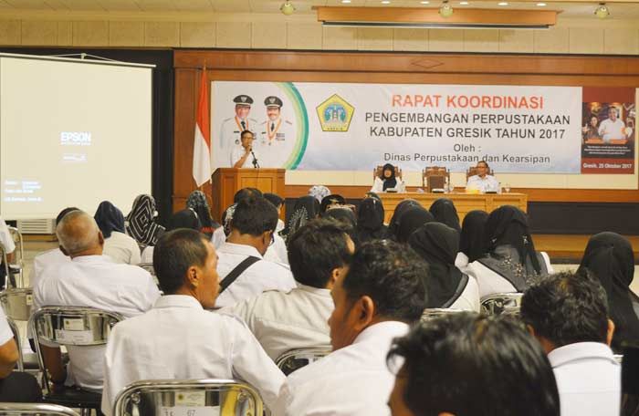 Pemkab Gresik Wajibkan Desa Bangun Perpustakaan Pemkab Gresik Wajibkan Desa Bangun Perpustakaan