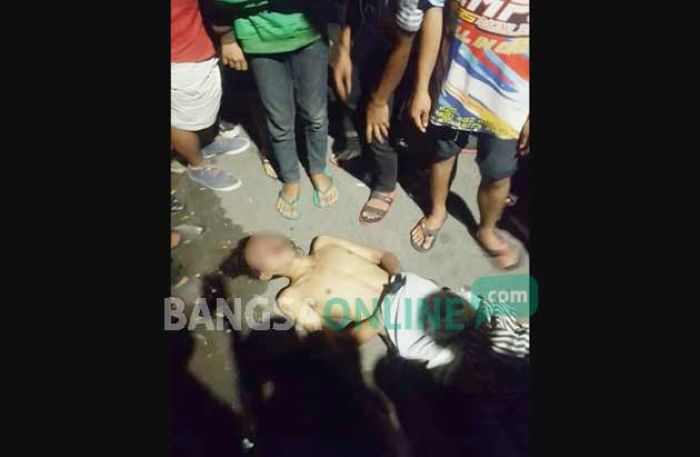 Jambret di Raya Sukomanunggal Surabaya Babak Belur Diamuk Massa